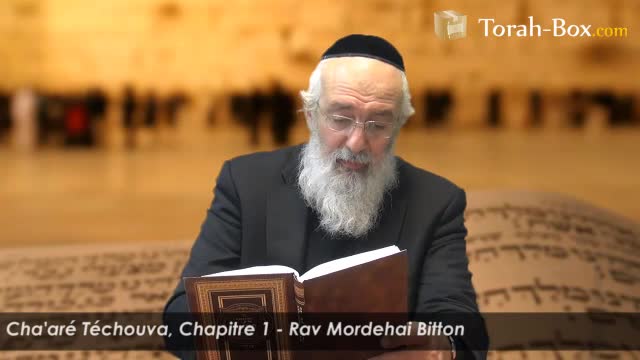 Portique 1 : les voies par lesquelles l'homme fait Téchouva