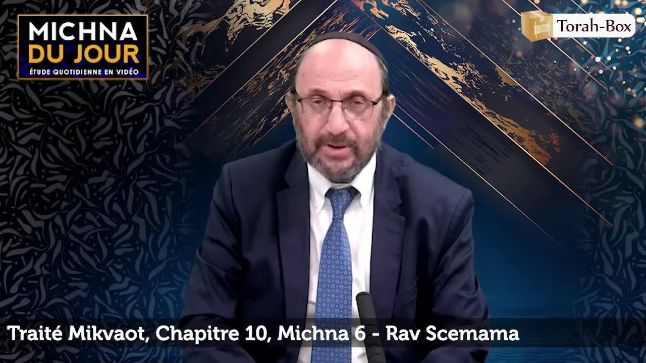 Mikvaot - Chapitre 10, Michna 6 episode artwork