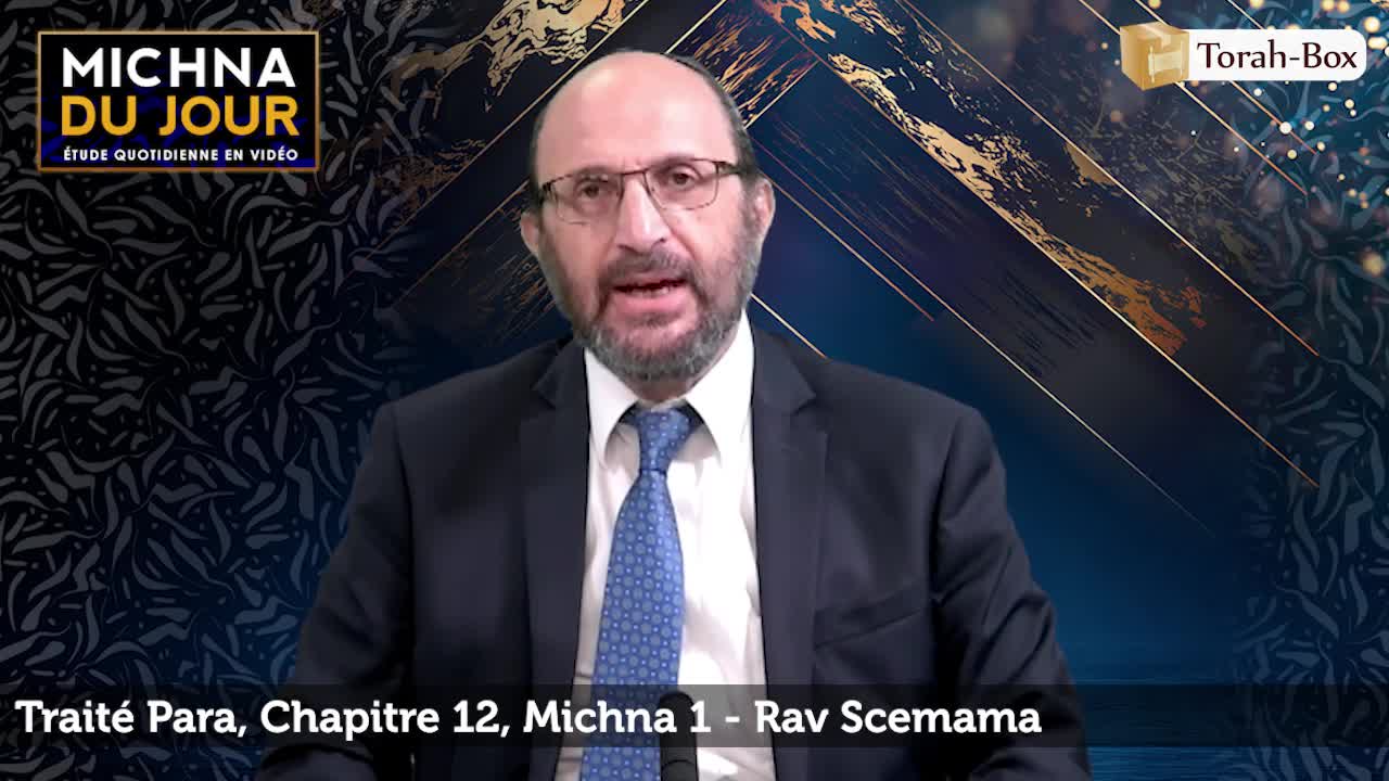 Para - Chapitre 12, Michna 1