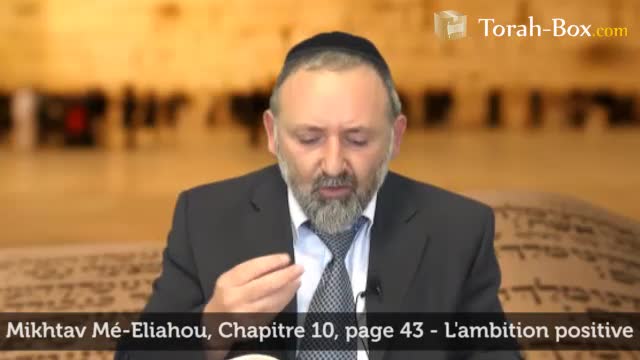 L'ambition de la personne