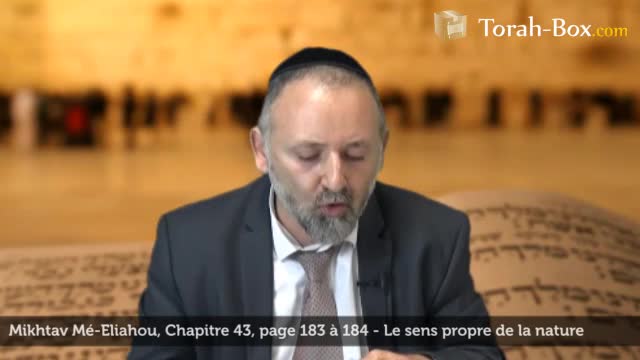 Le sens propre de la nature