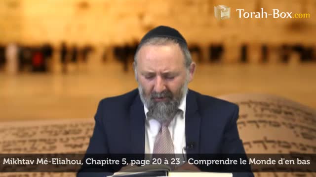 Le Tsadik passe par des situations difficiles