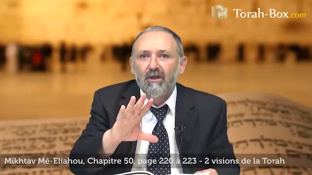 2 visions de la Torah