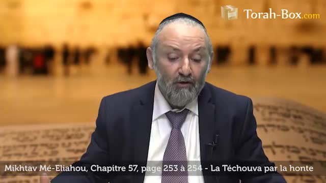 La Téchouva par la honte