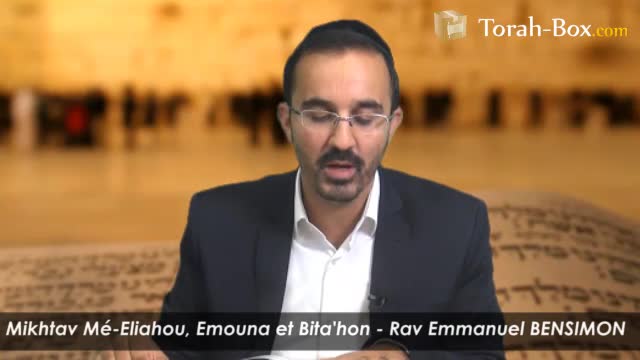 Chapitre Emouna et Bita'hon