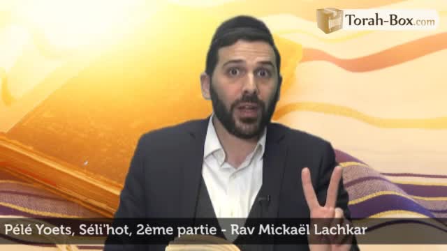 Séli'hot - supplications 